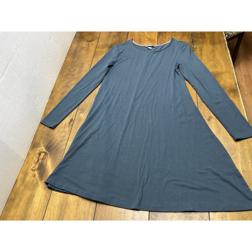Free Fly Dress Journey Swing Dress Athleisure Outdoor Bamboo Blue Medium